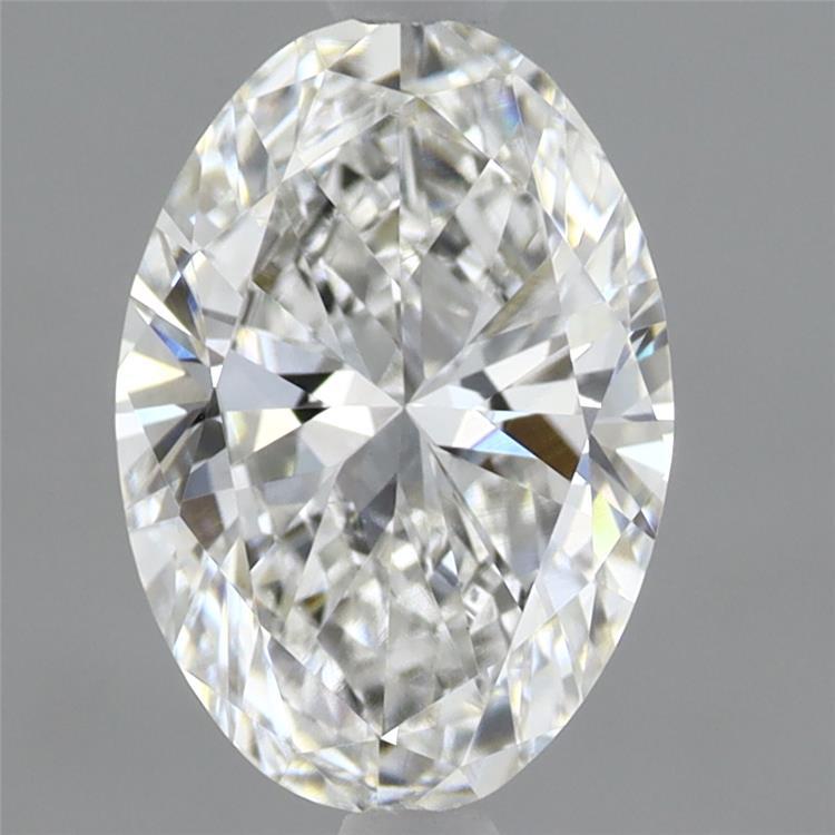 1.58 Carat Oval Shaped, Very Good Cut, F Color, VVS2 Clarity, IGI Certified Lab Grown Diamond