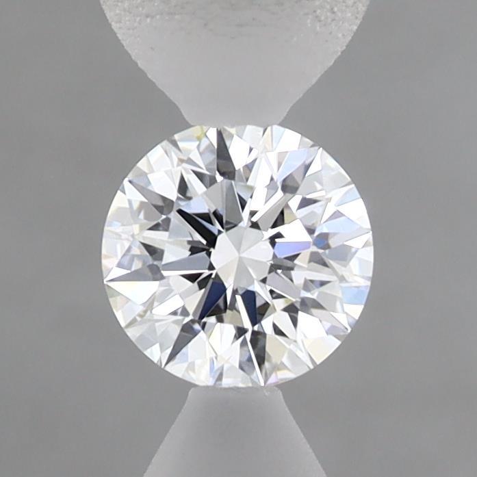 0.44 Carat Round Shaped, Excellent Cut, D Color, VVS2 Clarity, IGI Certified Lab Grown Diamond