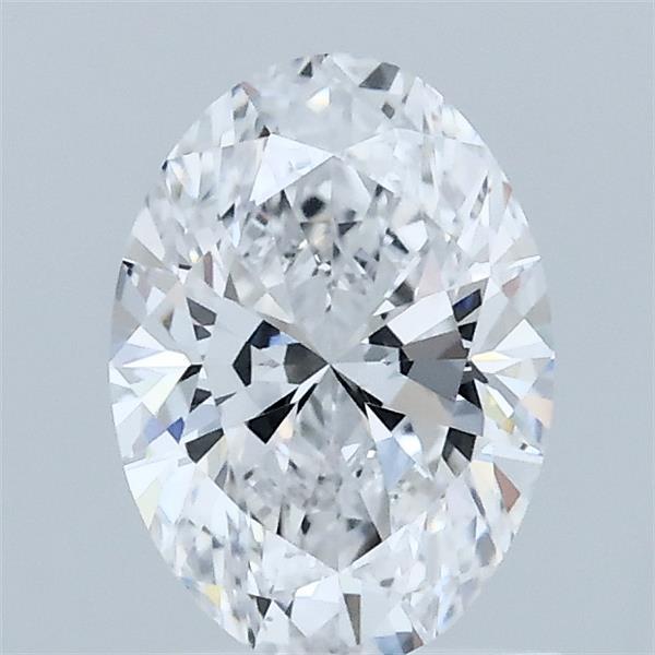 1.05 Carat Oval Shaped, Ideal Cut, D Color, VVS2 Clarity, IGI Certified Lab Grown Diamond