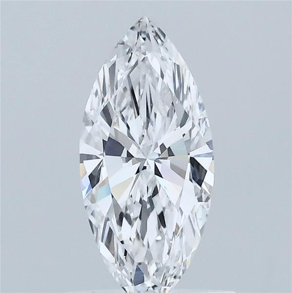 0.70 Carat Marquise Shaped, Excellent Cut, D Color, VVS2 Clarity, IGI Certified Lab Grown Diamond