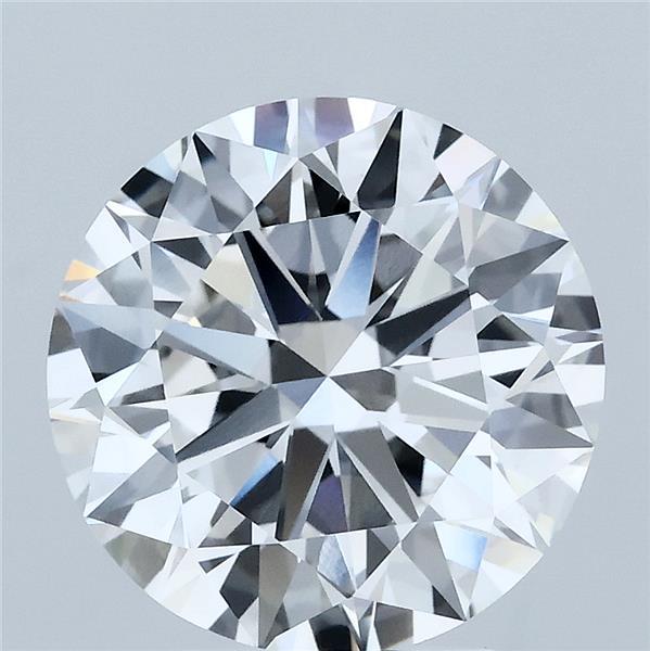 4.00 Carat Round Shaped, Excellent Cut, F Color, VVS2 Clarity, IGI Certified Lab Grown Diamond