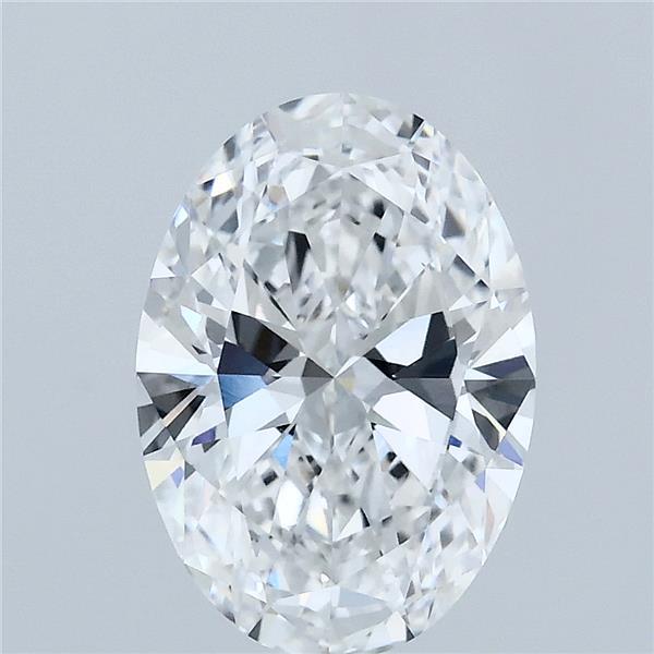 2.50 Carat Oval Shaped, Ideal Cut, D Color, VVS2 Clarity, IGI Certified Lab Grown Diamond