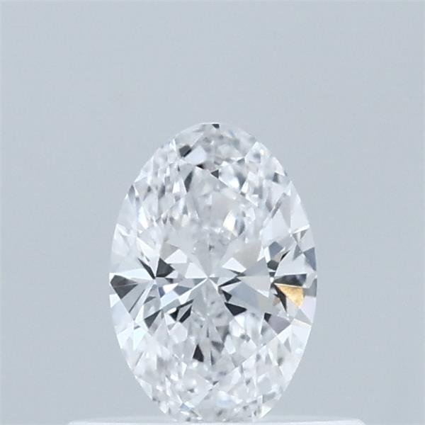 0.39 Carat Oval Shaped, Ideal Cut, D Color, VVS2 Clarity, IGI Certified Lab Grown Diamond