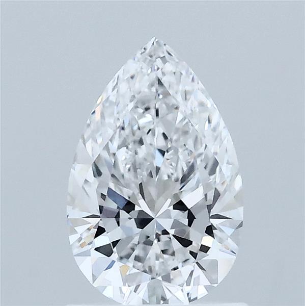 1.03 Carat Pear Shaped, Ideal Cut, D Color, VVS2 Clarity, IGI Certified Lab Grown Diamond