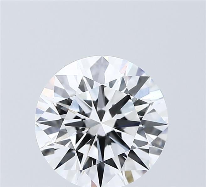 2.01 Carat Round Shaped, Ideal Cut, D Color, VVS2 Clarity, IGI Certified Lab Grown Diamond
