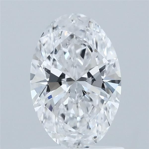1.05 Carat Oval Shaped, Ideal Cut, D Color, VVS2 Clarity, IGI Certified Lab Grown Diamond