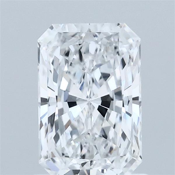 1.04 Carat Radiant Shaped, Ideal Cut, D Color, VS1 Clarity, IGI Certified Lab Grown Diamond