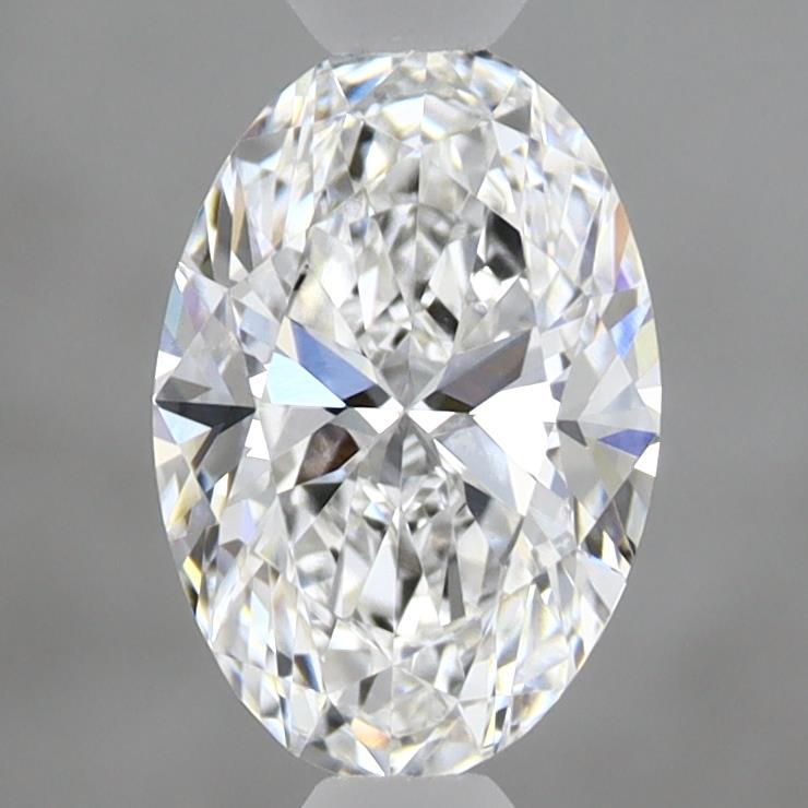 1.05 Carat Oval Shaped, Ideal Cut, D Color, VVS2 Clarity, IGI Certified Lab Grown Diamond