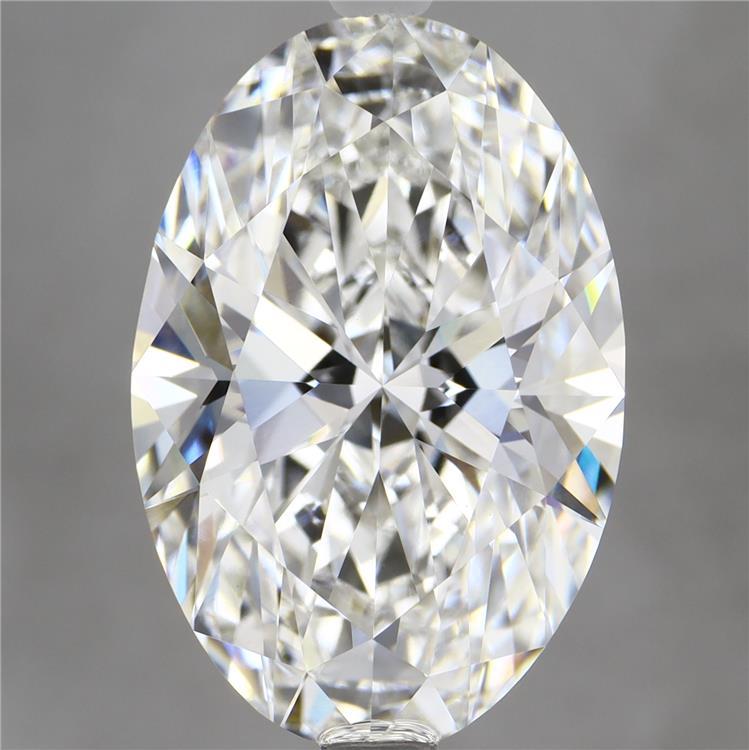 8.02 Carat Oval Shaped, Ideal Cut, F Color, VVS2 Clarity, IGI Certified Lab Grown Diamond