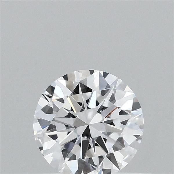 0.38 Carat Round Shaped, Excellent Cut, D Color, VVS2 Clarity, IGI Certified Lab Grown Diamond