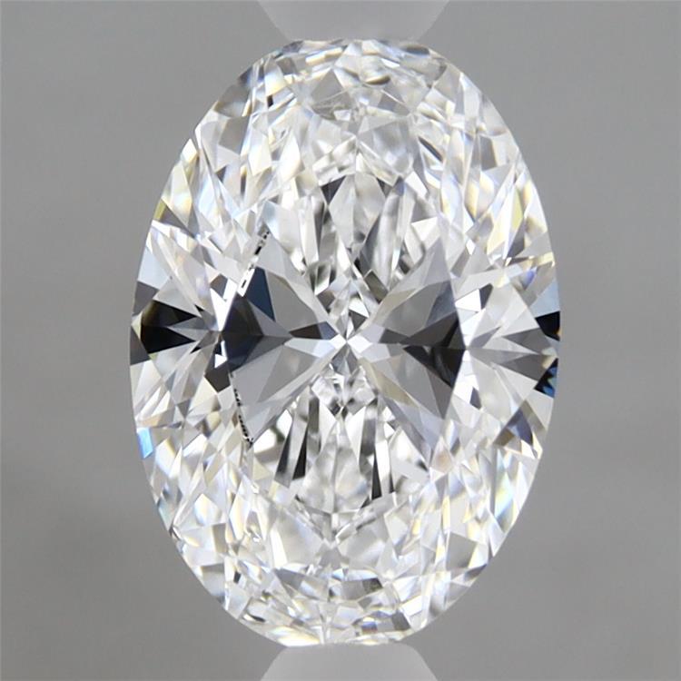 1.53 Carat Oval Shaped, Ideal Cut, D Color, VVS2 Clarity, IGI Certified Lab Grown Diamond