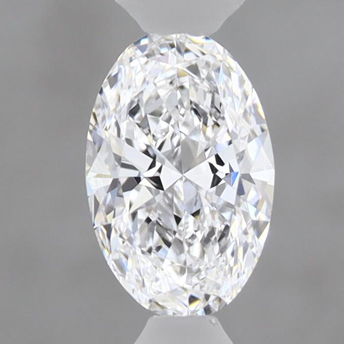 0.68 Carat Oval Shaped, Excellent Cut, D Color, IF Clarity, IGI Certified Lab Grown Diamond