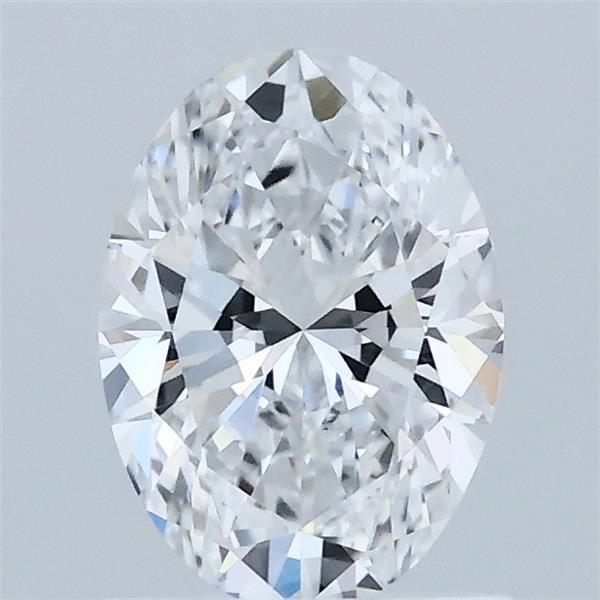1.07 Carat Oval Shaped, Ideal Cut, D Color, VVS2 Clarity, IGI Certified Lab Grown Diamond