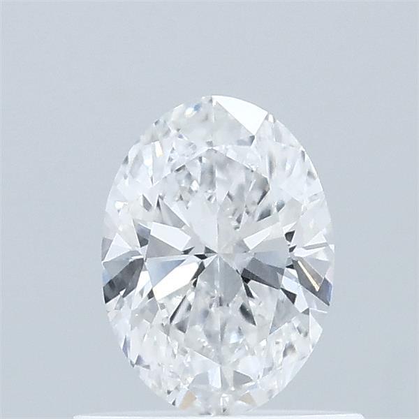 0.55 Carat Oval Shaped, Ideal Cut, D Color, VS1 Clarity, IGI Certified Lab Grown Diamond