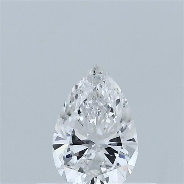 0.33 Carat Pear Shaped, Ideal Cut, D Color, VVS2 Clarity, IGI Certified Lab Grown Diamond