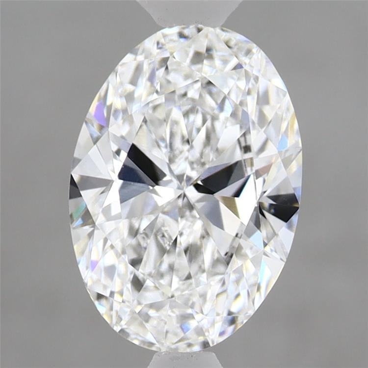 1.71 Carat Oval Shaped, Ideal Cut, D Color, VVS2 Clarity, IGI Certified Lab Grown Diamond