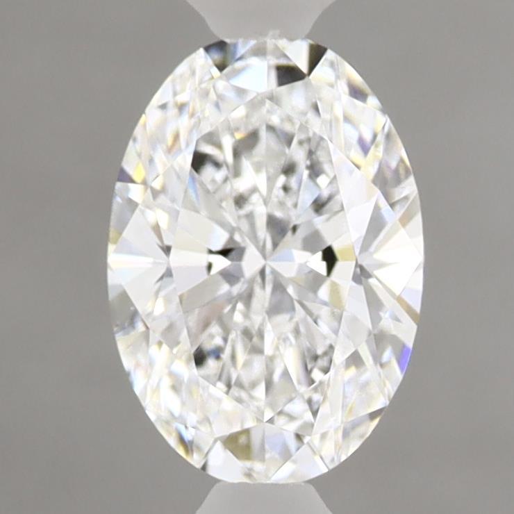 1.06 Carat Oval Shaped, Ideal Cut, D Color, VVS2 Clarity, IGI Certified Lab Grown Diamond