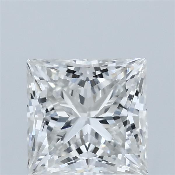 1.52 Carat Princess Shaped, Ideal Cut, F Color, VS1 Clarity, IGI Certified Lab Grown Diamond