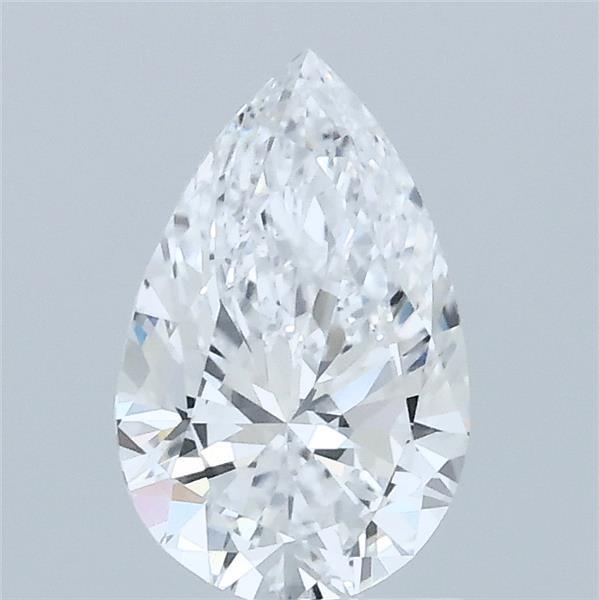 1.06 Carat Pear Shaped, Ideal Cut, D Color, VS1 Clarity, IGI Certified Lab Grown Diamond