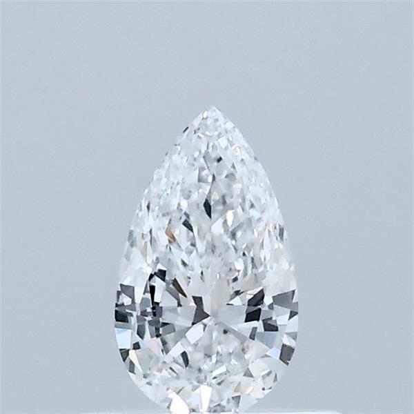 0.30 Carat Pear Shaped, Excellent Cut, D Color, VS1 Clarity, IGI Certified Lab Grown Diamond