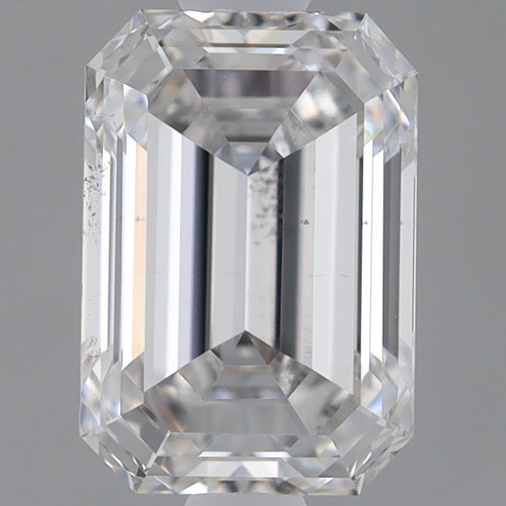 0.91 Carat Emerald Shaped, Ideal Cut, F Color, VS2 Clarity, IGI Certified Lab Grown Diamond