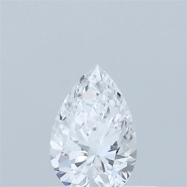 0.34 Carat Pear Shaped, Ideal Cut, D Color, VVS2 Clarity, IGI Certified Lab Grown Diamond