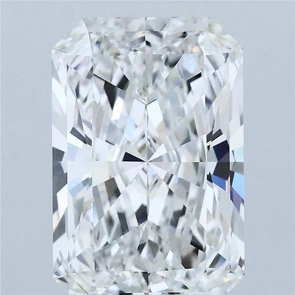 2.93 Carat Radiant Shaped, Ideal Cut, E Color, VVS2 Clarity, IGI Certified Lab Grown Diamond