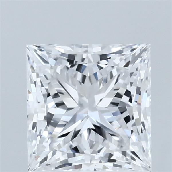 1.50 Carat Princess Shaped, Ideal Cut, D Color, VS1 Clarity, IGI Certified Lab Grown Diamond