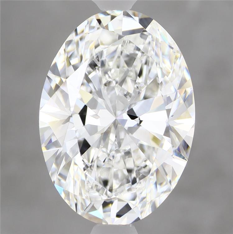 5.10 Carat Oval Shaped, Ideal Cut, E Color, VVS2 Clarity, IGI Certified Lab Grown Diamond