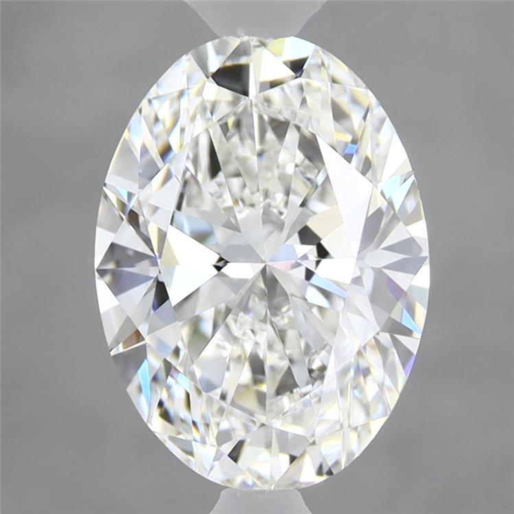 2.60 Carat Oval Shaped, Ideal Cut, F Color, VVS2 Clarity, IGI Certified Lab Grown Diamond
