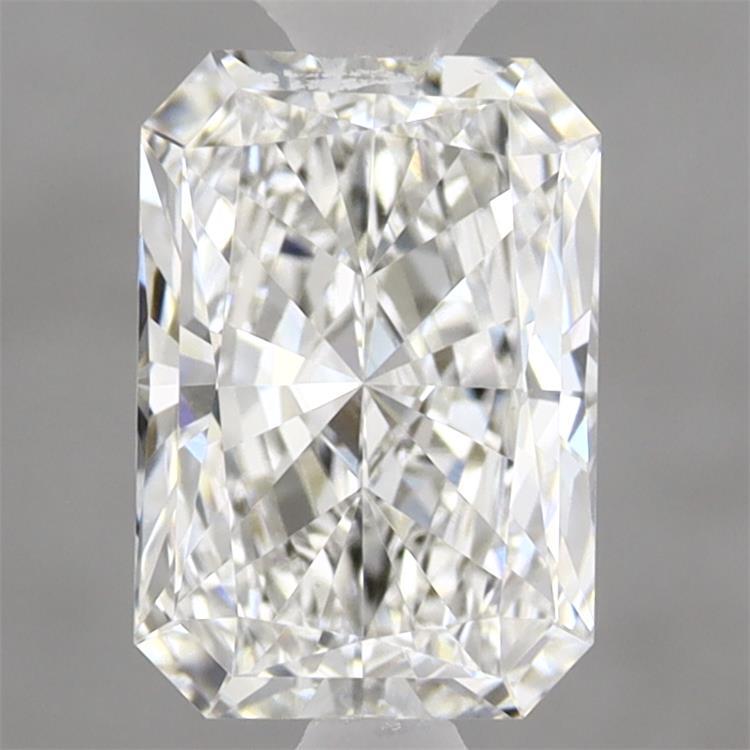 1.51 Carat Radiant Shaped, Ideal Cut, F Color, VVS2 Clarity, IGI Certified Lab Grown Diamond