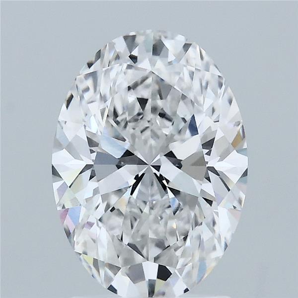 2.05 Carat Oval Shaped, Ideal Cut, E Color, VVS2 Clarity, IGI Certified Lab Grown Diamond