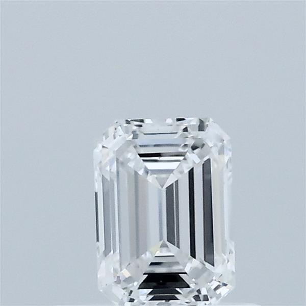 0.52 Carat Emerald Shaped, Ideal Cut, D Color, VVS2 Clarity, IGI Certified Lab Grown Diamond