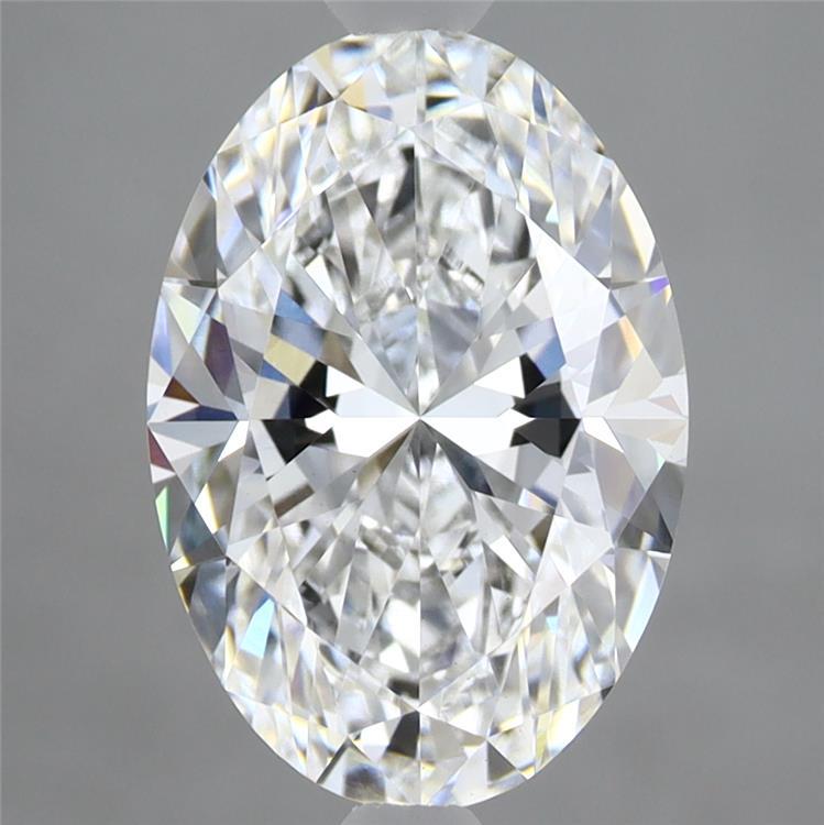 2.84 Carat Oval Shaped, Ideal Cut, D Color, VS1 Clarity, IGI Certified Lab Grown Diamond