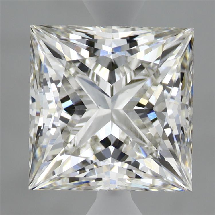 3.22 Carat Princess Shaped, Ideal Cut, G Color, VS2 Clarity, IGI Certified Lab Grown Diamond