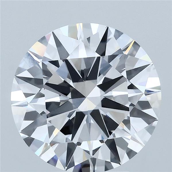 4.01 Carat Round Shaped, Excellent Cut, E Color, VVS2 Clarity, IGI Certified Lab Grown Diamond