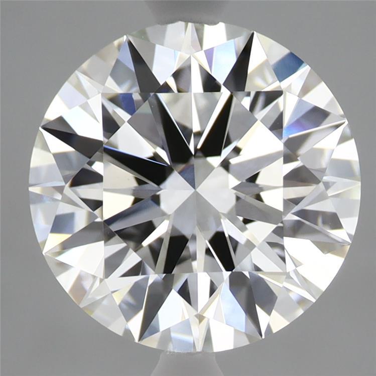 3.75 Carat Round Shaped, Ideal Cut, G Color, VS1 Clarity, IGI Certified Lab Grown Diamond