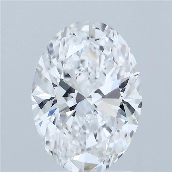 1.94 Carat Oval Shaped, Ideal Cut, D Color, VS1 Clarity, IGI Certified Lab Grown Diamond
