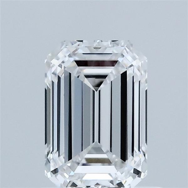 1.01 Carat Emerald Shaped, Ideal Cut, D Color, VVS1 Clarity, IGI Certified Lab Grown Diamond