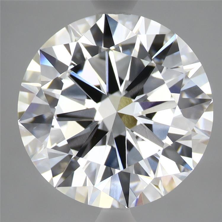 4.99 Carat Round Shaped, Excellent Cut, F Color, VVS2 Clarity, IGI Certified Lab Grown Diamond