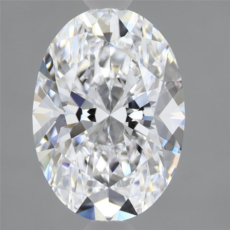 2.07 Carat Oval Shaped, Excellent Cut, D Color, VVS2 Clarity, IGI Certified Lab Grown Diamond