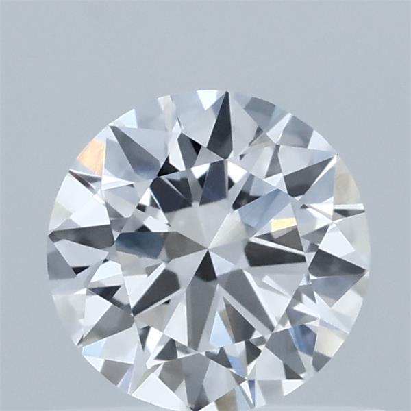 0.56 Carat Round Shaped, Excellent Cut, D Color, VVS2 Clarity, IGI Certified Lab Grown Diamond