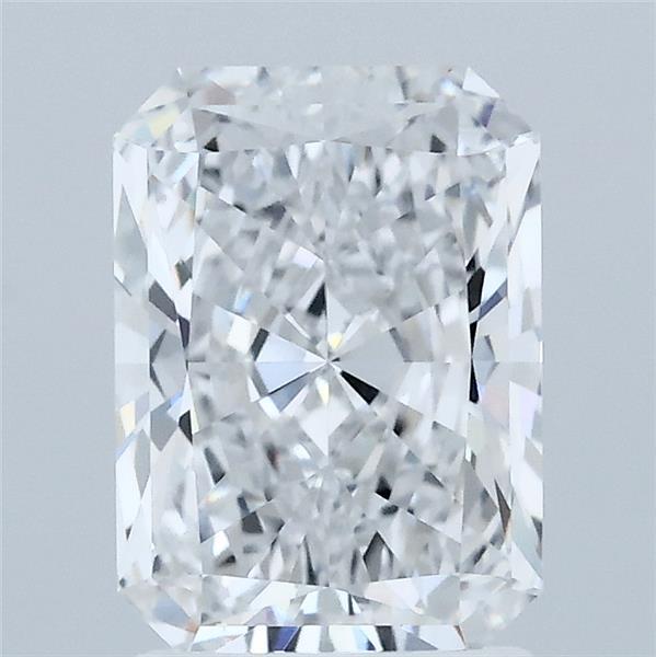 2.04 Carat Radiant Shaped, Ideal Cut, D Color, VVS2 Clarity, IGI Certified Lab Grown Diamond
