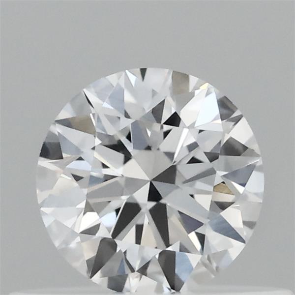 0.39 Carat Round Shaped, Excellent Cut, D Color, VVS2 Clarity, IGI Certified Lab Grown Diamond