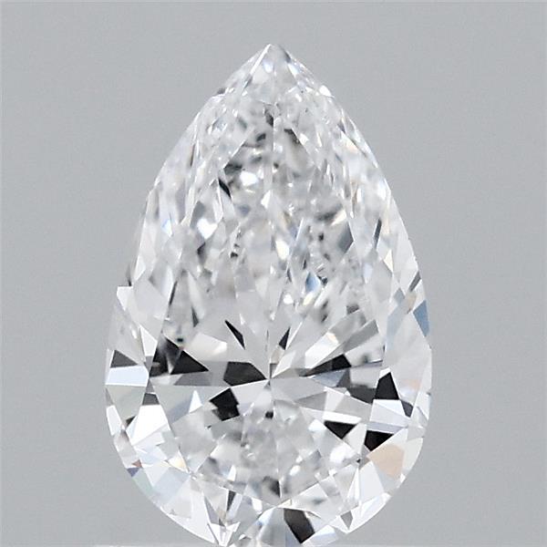 0.83 Carat Pear Shaped, Very Good Cut, D Color, VS1 Clarity, IGI Certified Lab Grown Diamond