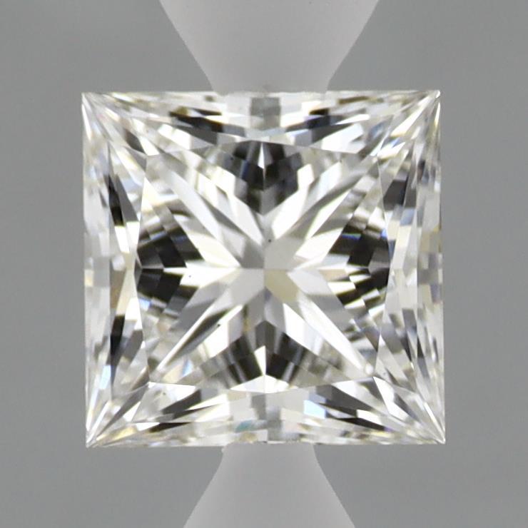 1.35 Carat Princess Shaped, Ideal Cut, G Color, VS2 Clarity, IGI Certified Lab Grown Diamond