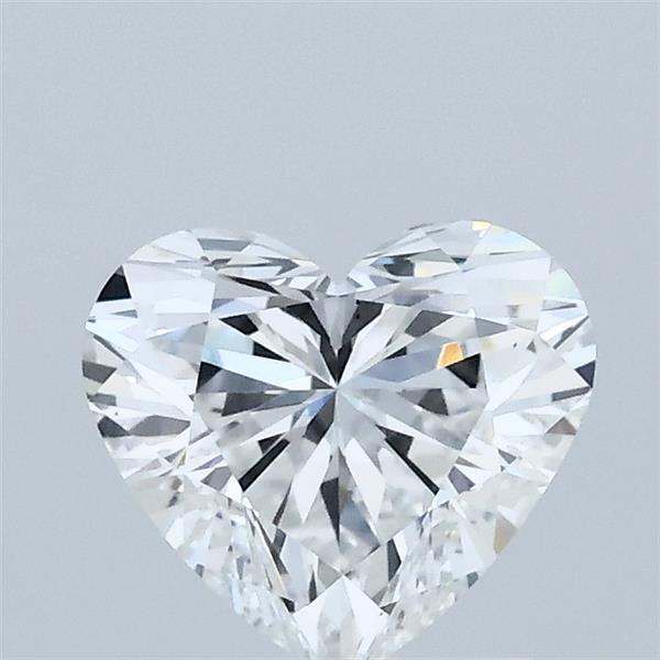 1.02 Carat Heart Shaped, Ideal Cut, D Color, VS1 Clarity, IGI Certified Lab Grown Diamond