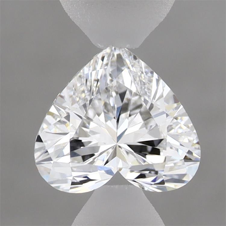 0.97 Carat Heart Shaped, Ideal Cut, D Color, VVS2 Clarity, IGI Certified Lab Grown Diamond