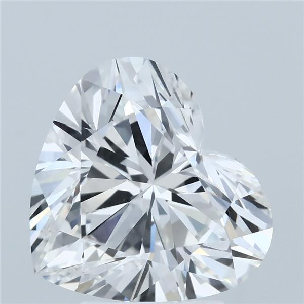 4.01 Carat Heart Shaped, Ideal Cut, E Color, VVS2 Clarity, IGI Certified Lab Grown Diamond