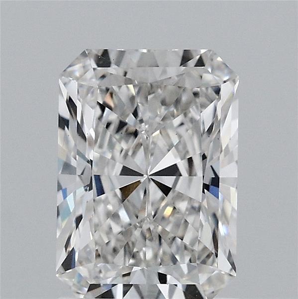 1.56 Carat Radiant Shaped, Ideal Cut, F Color, VS1 Clarity, IGI Certified Lab Grown Diamond